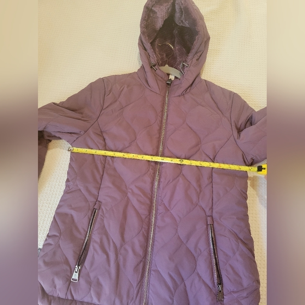Free Country Purple Quilted Varsity Jacket - Picture 9 of 14